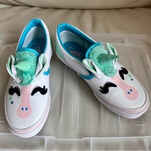 Vans Kids Unicorn Slip-On Shoes Size 3